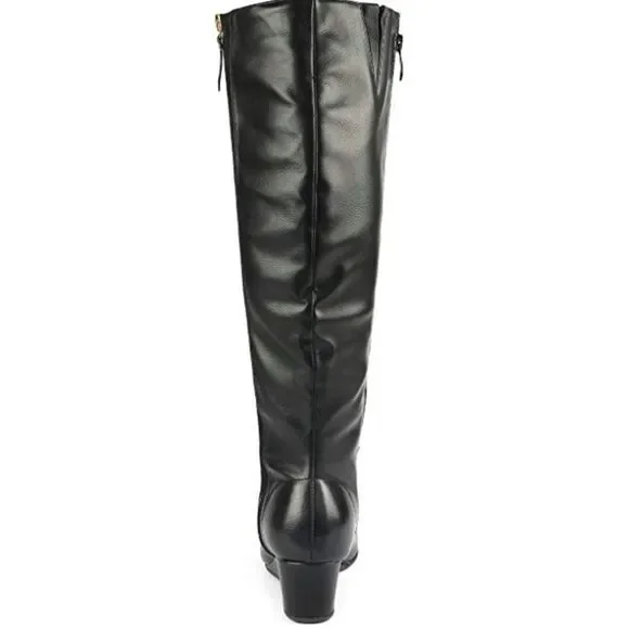 Women's Black Knee High Fashion Boots